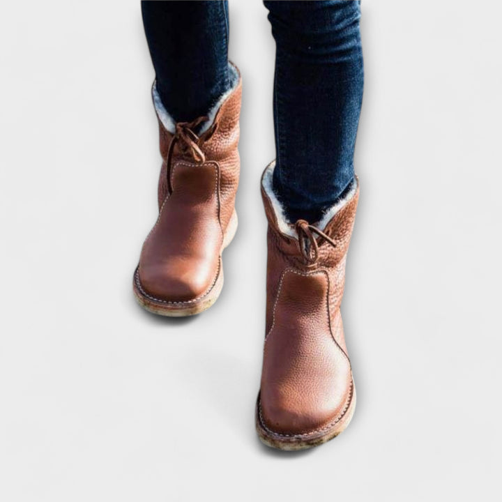 Teresa | Botas Zeita Impermeables Con Forro De Lana Cálida